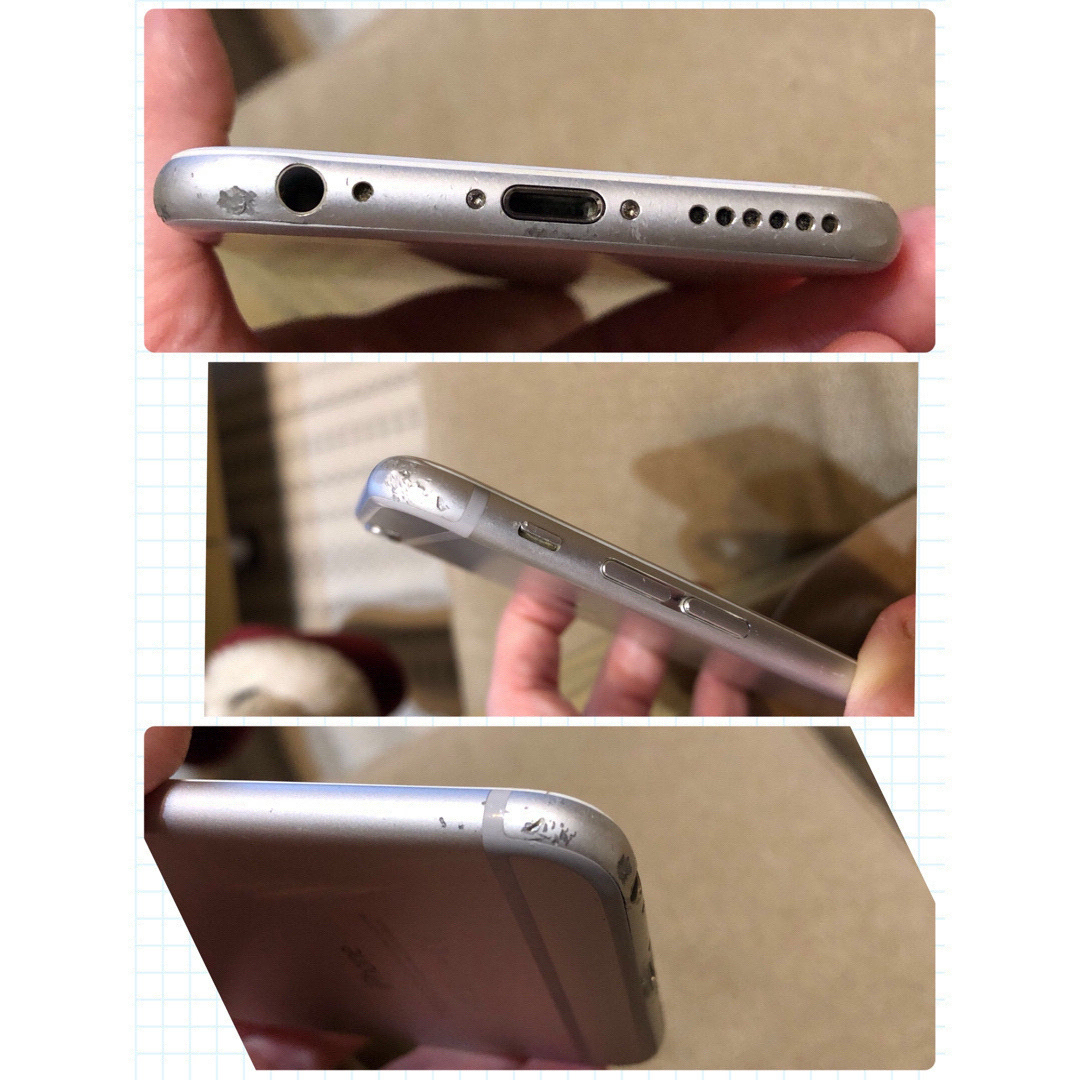 Apple(アップル)のiPhone6 SIMロック解除済使用可能SIMフリー iPhone Apple スマホ/家電/カメラのスマートフォン/携帯電話(スマートフォン本体)の商品写真