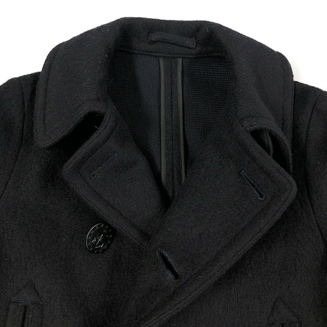 ANATOMICA 品番 530-502-04 ウール Pコート ネイビー サイズ38 正規品 / 32600 メンズのジャケット/アウター(ピーコート)の商品写真
