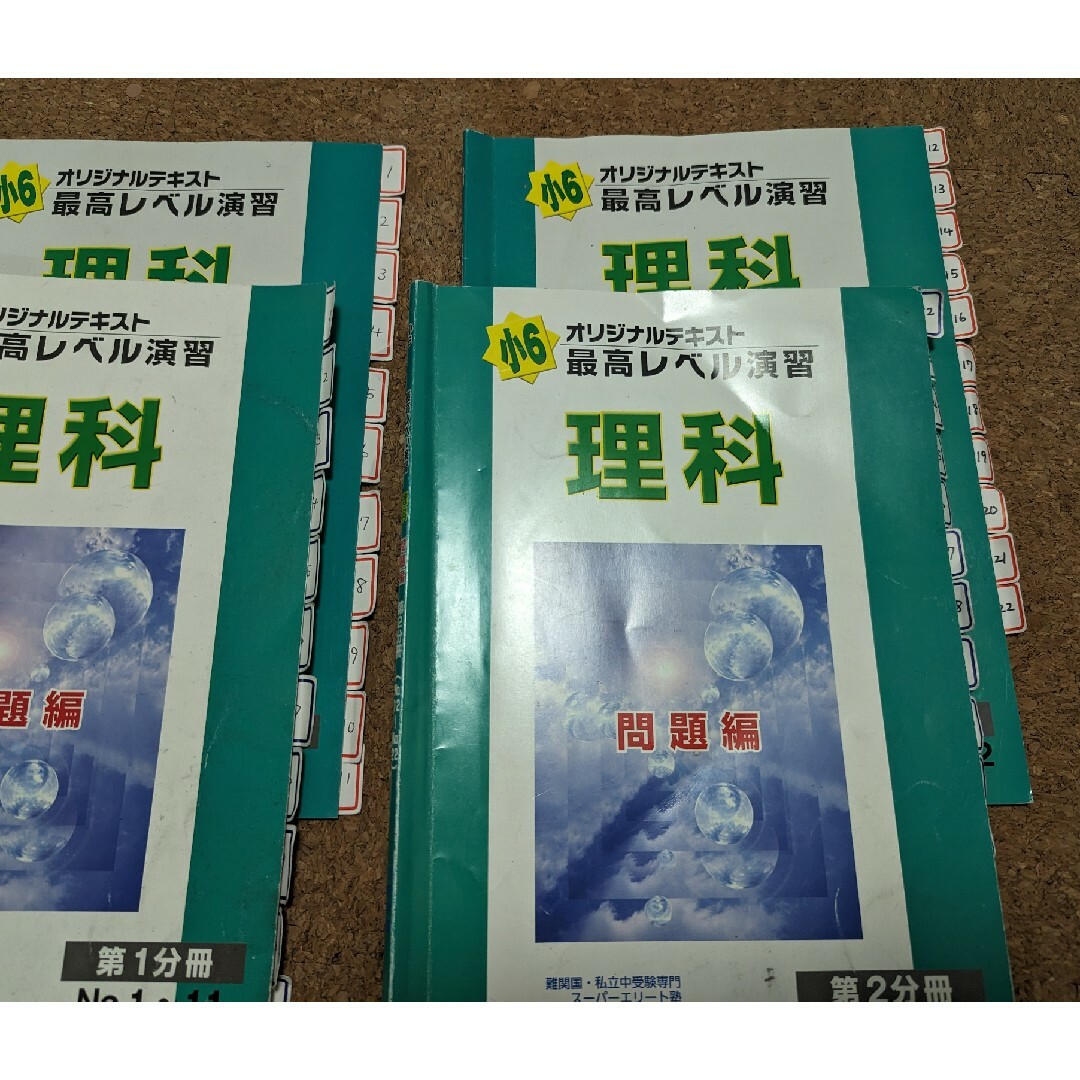 小6 最高レベル演習理科 テキスト 復テ付き 希学園 2022年度どうぞ