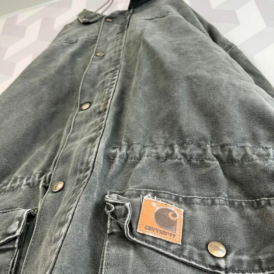 carhartt(カーハート)の【USA製 カーハート】XLダックカバーオールジャケット カーキCarhartt メンズのジャケット/アウター(カバーオール)の商品写真