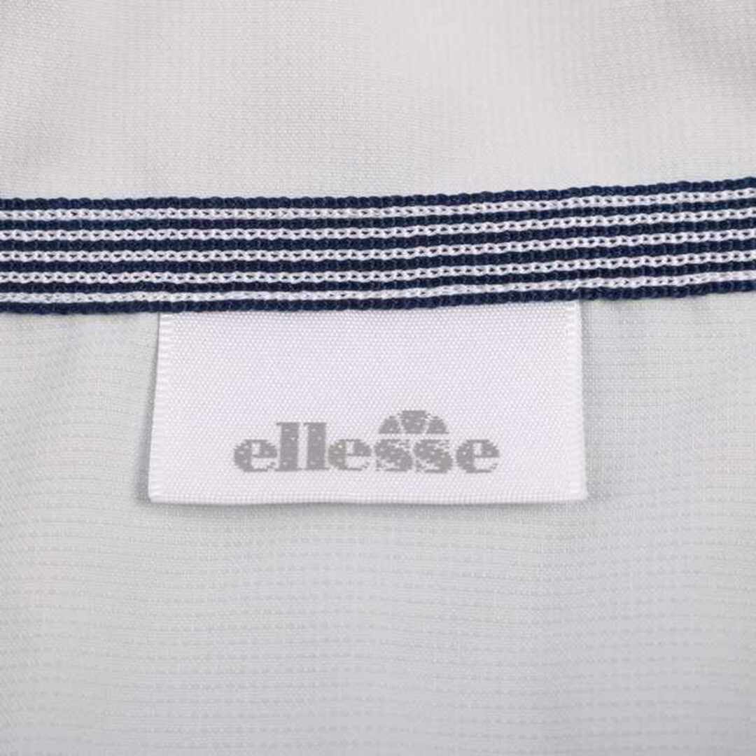 ellesse(エレッセ)のエレッセ 長袖ジャージ ジップアップ メッシュ スポーツウエア メンズ Mサイズ グレー ellesse メンズのトップス(ジャージ)の商品写真