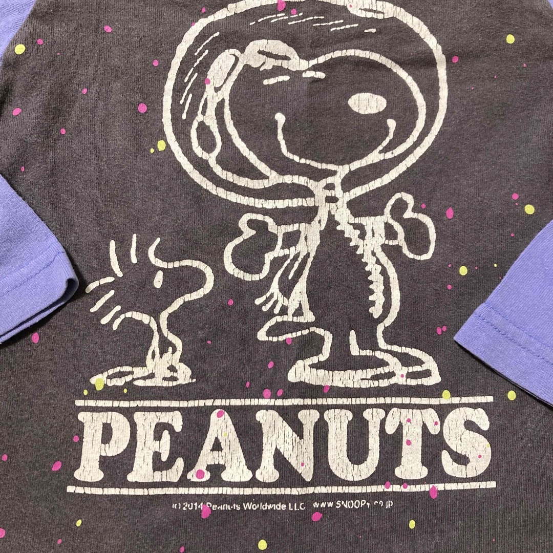 X-girl(エックスガール)のX-girl ロンT Tシャツ　長袖　SNOOPY キッズ/ベビー/マタニティのキッズ服女の子用(90cm~)(Tシャツ/カットソー)の商品写真