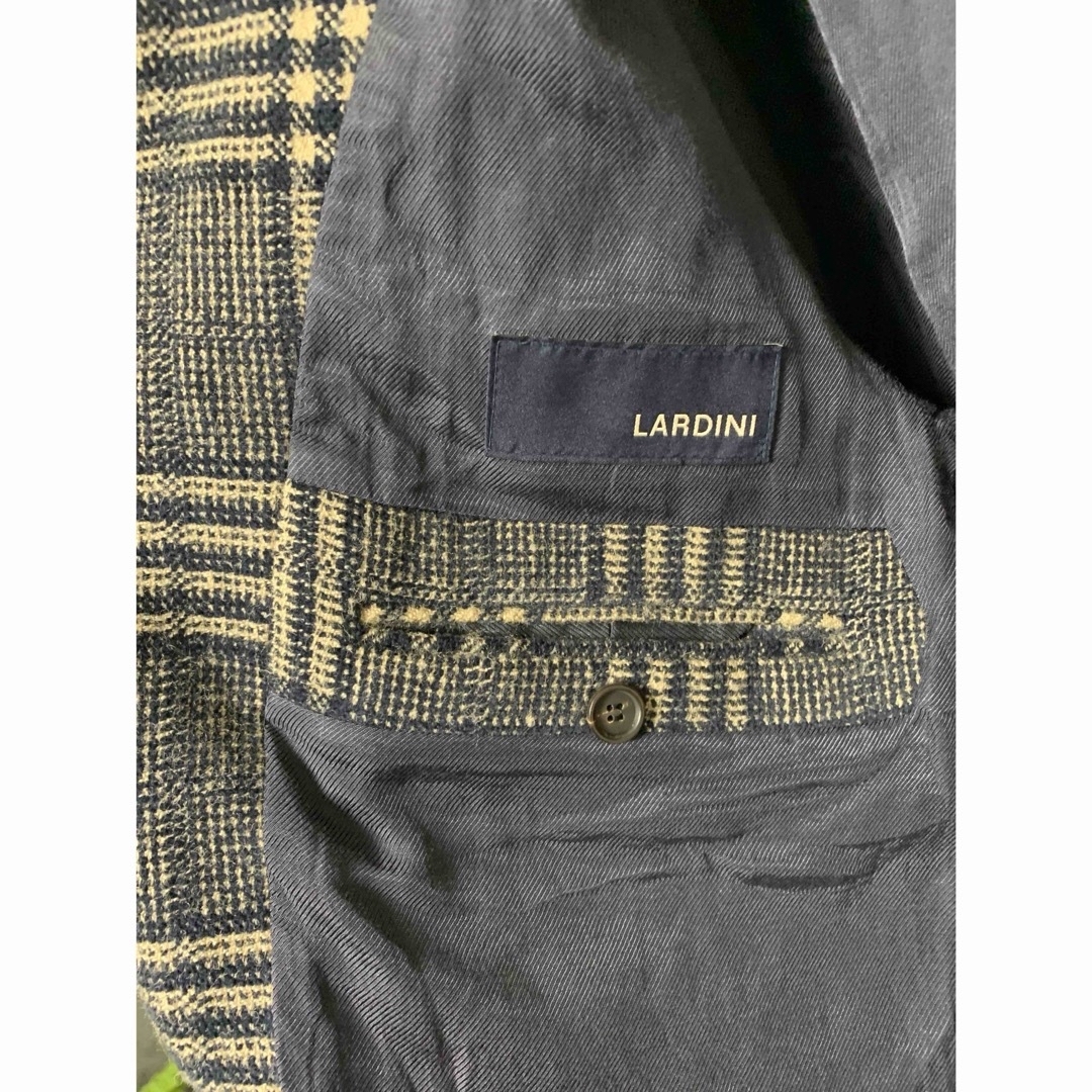 LARDINI ラルディーニ　グレンチェック　ブルゾン　ジャケット メンズのジャケット/アウター(ブルゾン)の商品写真
