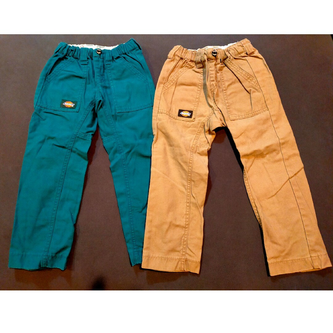 F.O.KIDS(エフオーキッズ)のディッキーズ F.O.KIDS コラボ ベイカーパンツ　2点　DICKIES　1 キッズ/ベビー/マタニティのキッズ服男の子用(90cm~)(パンツ/スパッツ)の商品写真