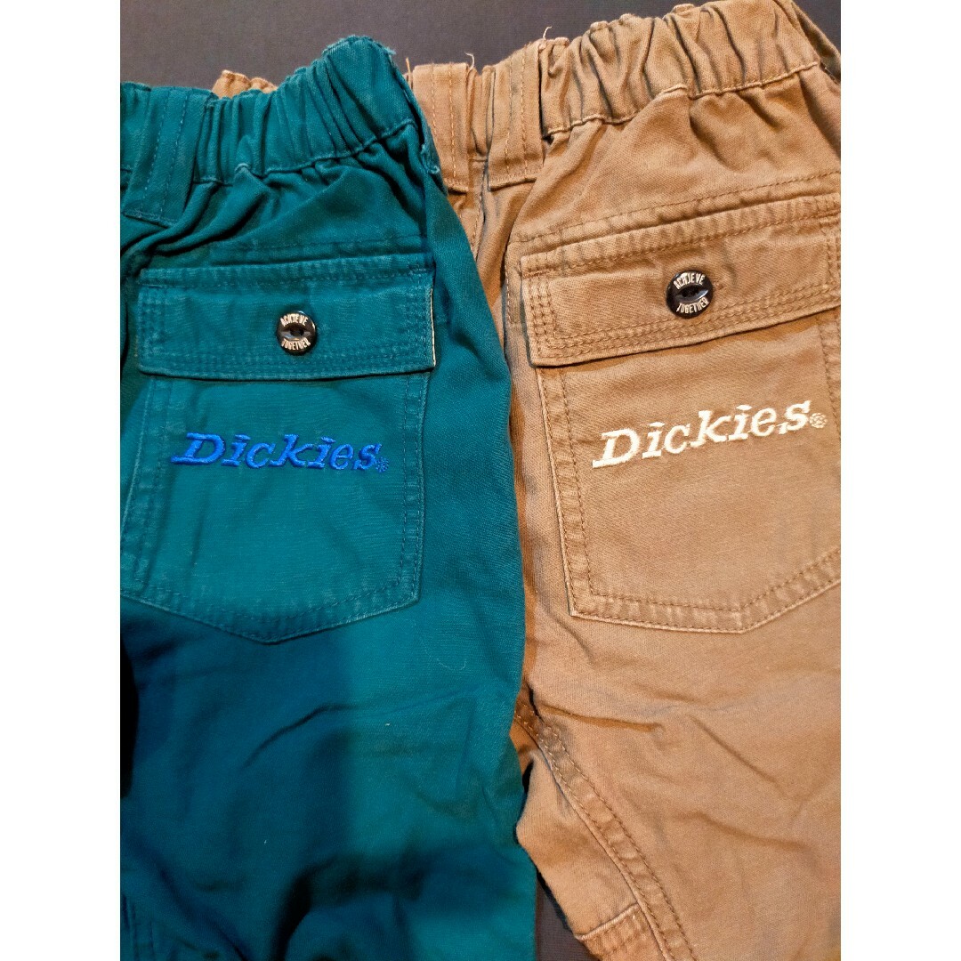 F.O.KIDS(エフオーキッズ)のディッキーズ F.O.KIDS コラボ ベイカーパンツ　2点　DICKIES　1 キッズ/ベビー/マタニティのキッズ服男の子用(90cm~)(パンツ/スパッツ)の商品写真