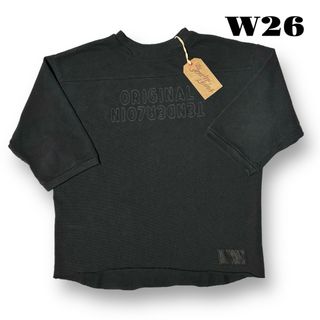 テンダーロイン(TENDERLOIN)の希少品！ TENDERLOIN MOSS モススティッチ NFL ブラック黒 M(Tシャツ/カットソー(七分/長袖))