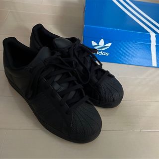 アディダス(adidas)のADIDAS アディダス　superstar  スパースター　黒　24㎝(スニーカー)