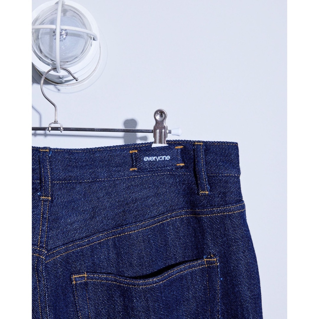 日曜取下げ　everyone 5 pocket soft denim pants