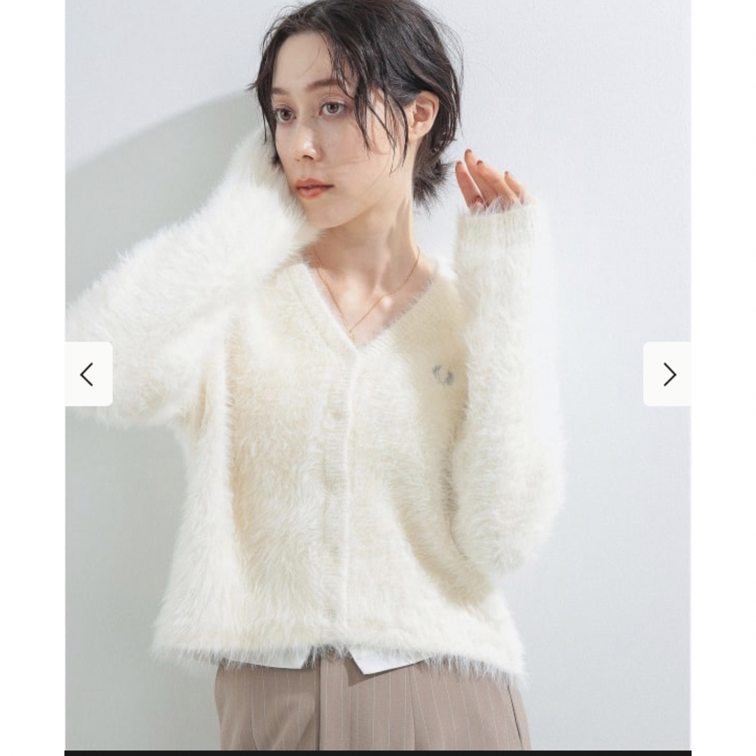FRED PERRY × Ray BEAMSシャギーカーディガン カーディガン FRED PERRY × Ray BEAMSシャギーカーディガン カーディガン