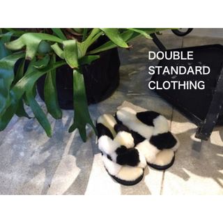 ダブルスタンダードクロージング(DOUBLE STANDARD CLOTHING)のDOUBLESTANDARDCLOTHING モコモコスリッパ ルームシューズ (スリッパ/ルームシューズ)