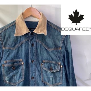 ディースクエアード(DSQUARED2)のDsquared2 CORDYUROY DENIM SHIRT(シャツ)