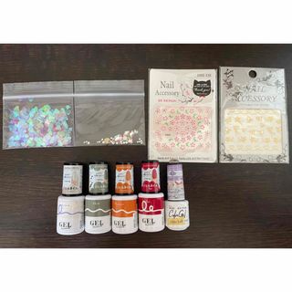 ダイソー(DAISO)の【バラ売り可】ダイソー　ジェルネイルセット(ネイル用品)