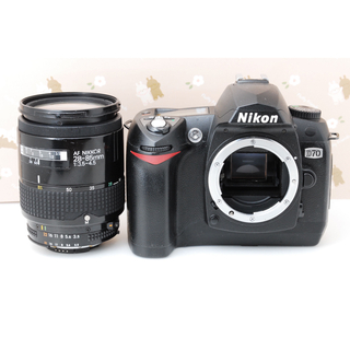 Nikon - 美品☆Nikon D70☆シャッター数1206♪高性能デジタル一眼レフ