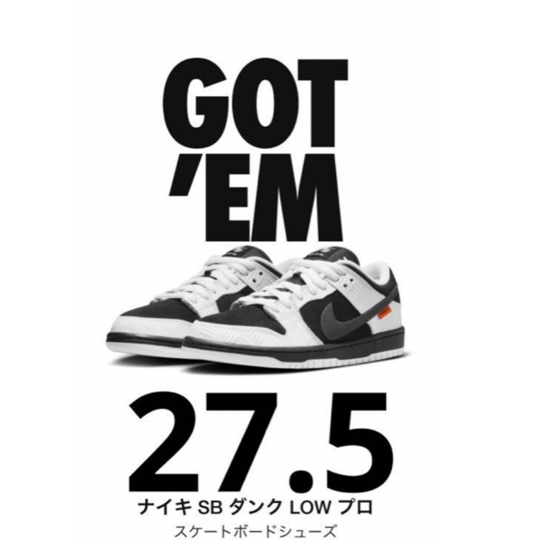 TIGHTBOOTH × Nike SB Dunk Low Pro QS靴/シューズ