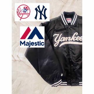 New York Yankees　スタジャン　古着　ベースボール　ストリート　