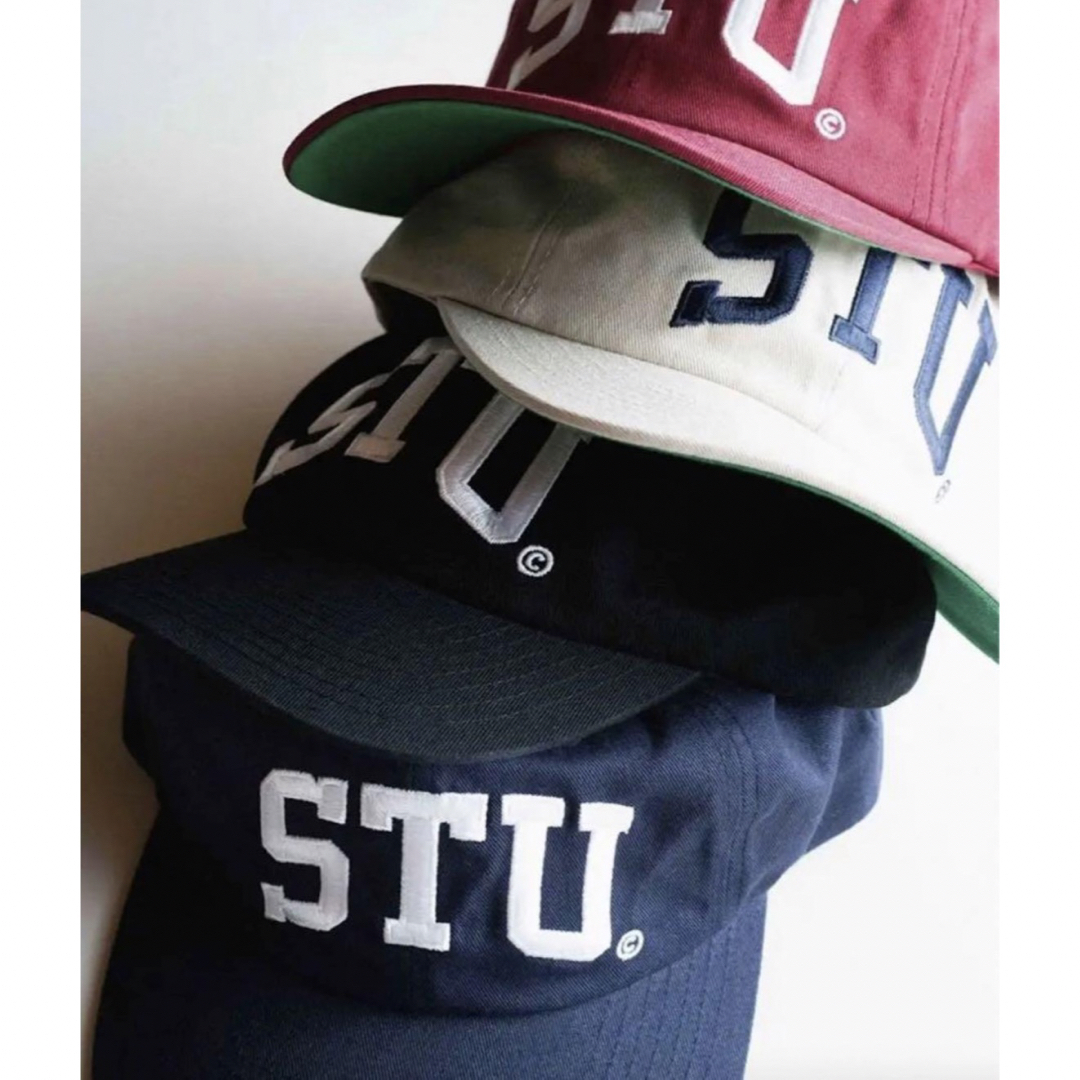 完売アイテム Stussy STU Arch Strapback Cap - キャップ