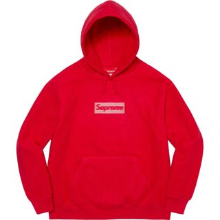 Supreme - 【即日発送可】Supreme Cross Box Logo Hooded 赤 Sの通販 ...