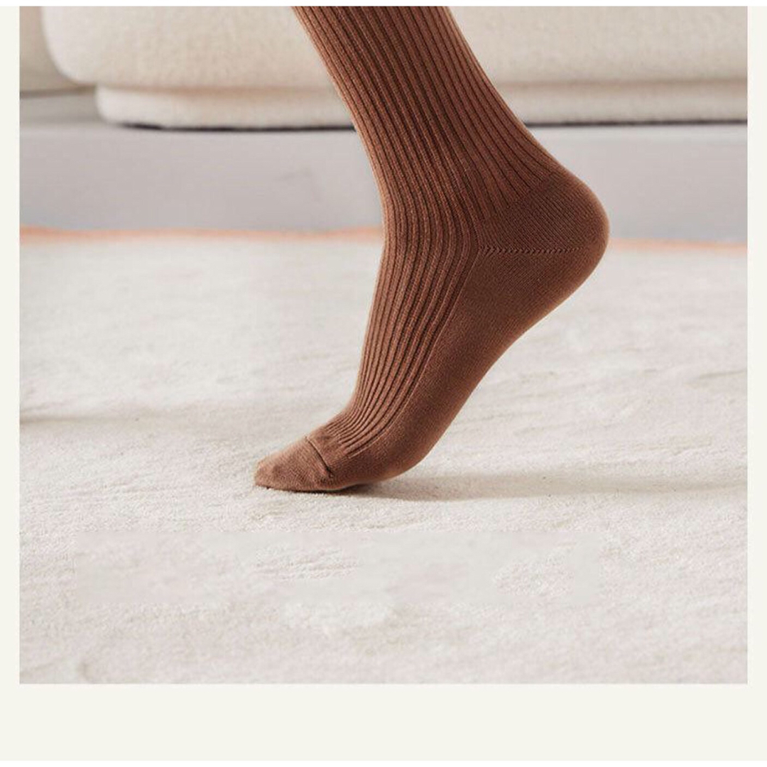 ロングソックス　レディース　フリーサイズ　靴下　綿製 レディースのレッグウェア(ソックス)の商品写真