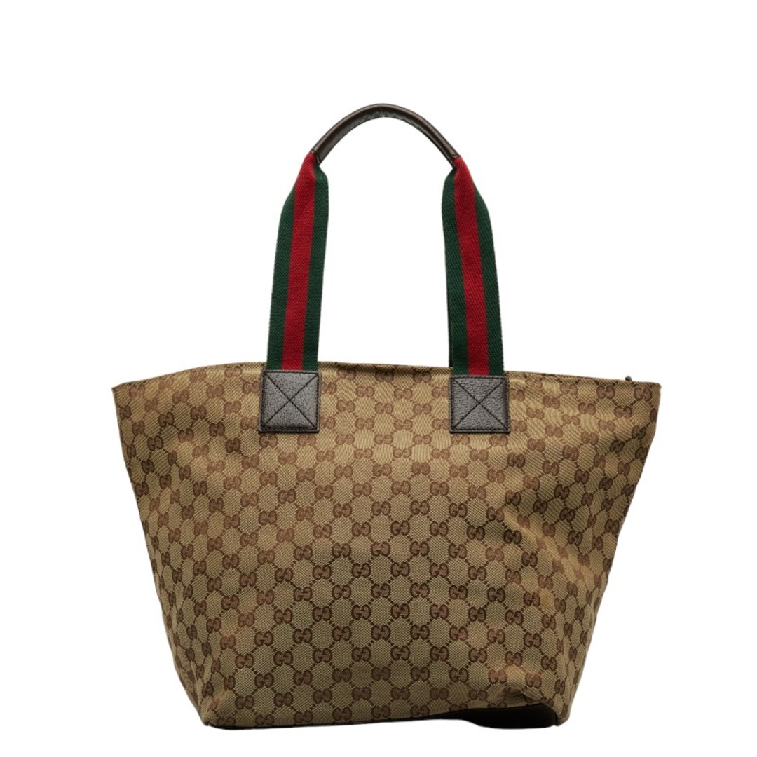 Gucci(グッチ)のグッチ GGキャンバス シェリーライン トートバッグ 131231 キャンバス レディース GUCCI 【1-0120296】 レディースのバッグ(トートバッグ)の商品写真