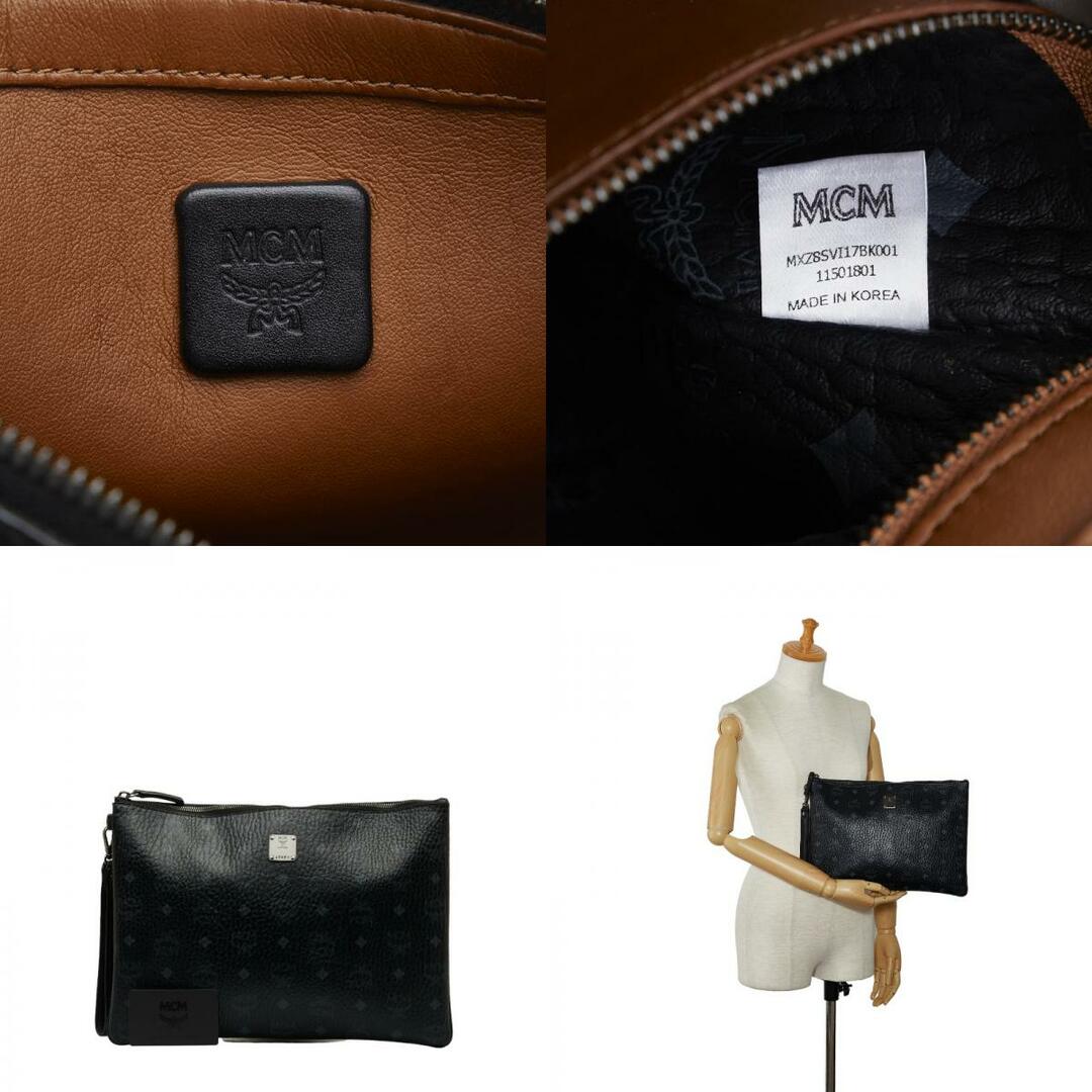 MCM(エムシーエム)のエム シー エム ヴィセトス ロゴグラム クラッチバッグ セカンドバッグ レザー メンズ MCM 【1-0121293】 メンズのバッグ(セカンドバッグ/クラッチバッグ)の商品写真