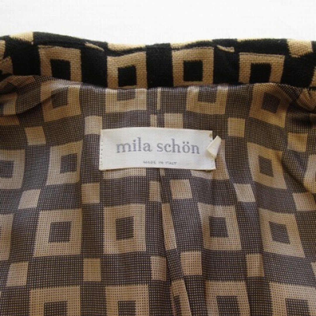 mila schon(ミラショーン)のミラショーン mila schon イタリア製 ジャケット テーラード 総柄  レディースのジャケット/アウター(その他)の商品写真
