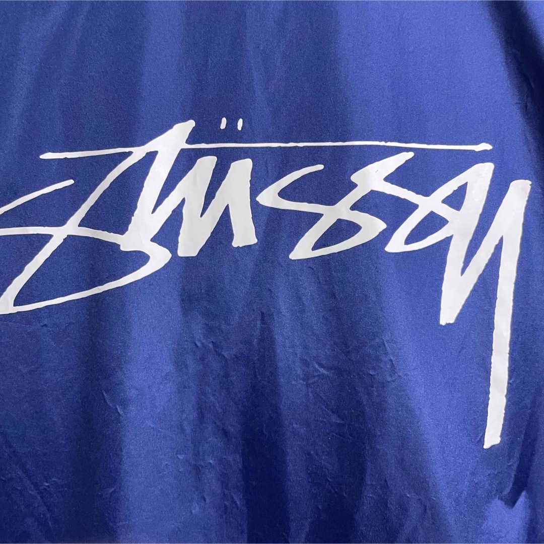 STUSSY(ステューシー)のSTUSSY  ステューシー　コーチジャケット　刺繍ロゴ　メンズXLサイズ メンズのジャケット/アウター(その他)の商品写真