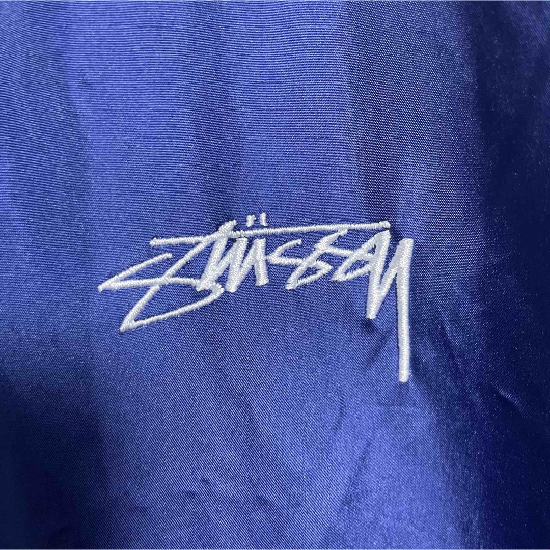 STUSSY(ステューシー)のSTUSSY  ステューシー　コーチジャケット　刺繍ロゴ　メンズXLサイズ メンズのジャケット/アウター(その他)の商品写真