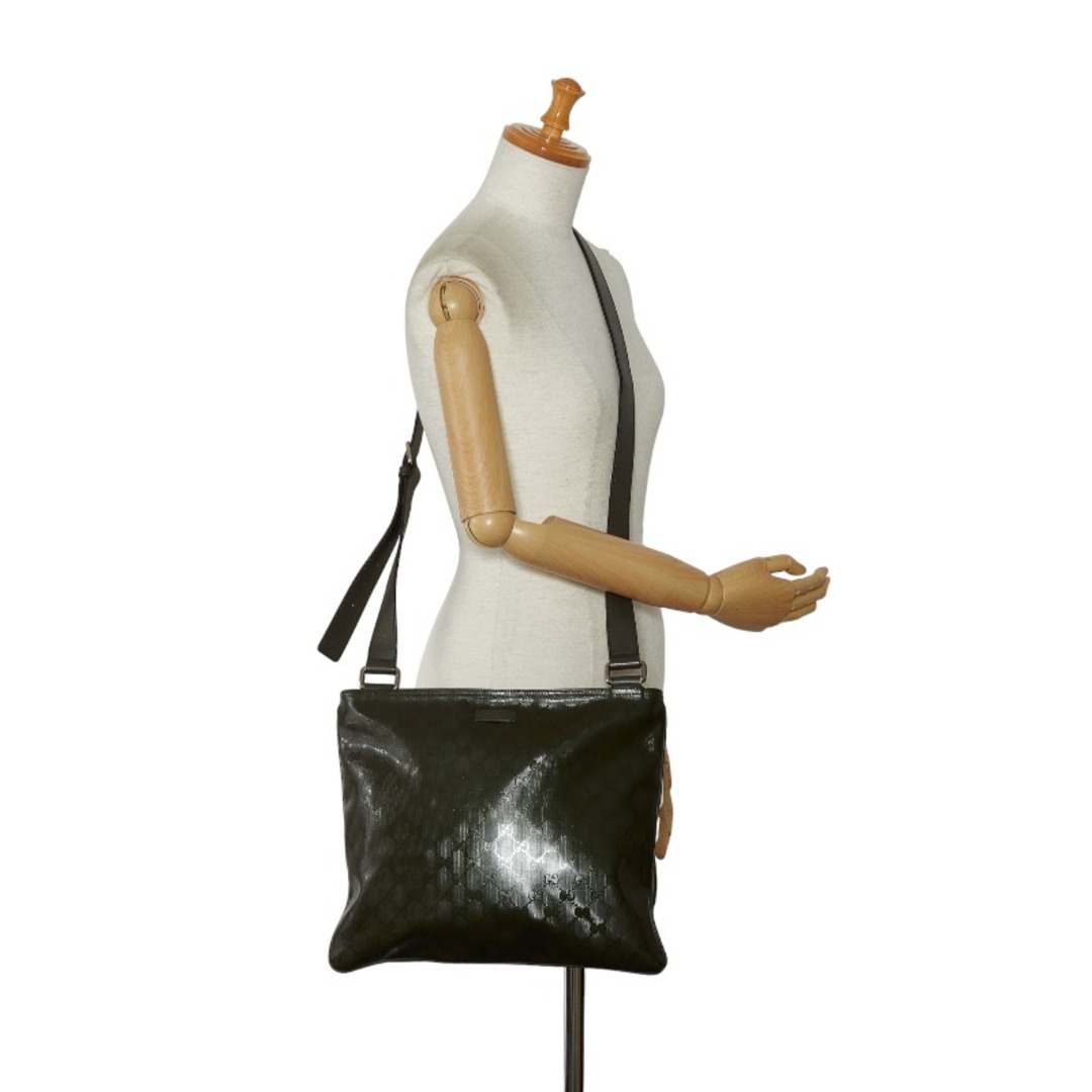 Gucci - グッチ GGインプリメ 斜め掛け ショルダーバッグ 201446 PVC