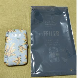 FEILERお裁縫キット付きカードケース（GLOW12月号）(ファッション)