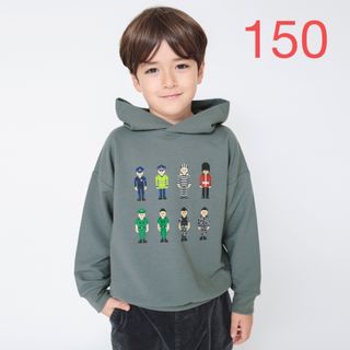 ブランシェス(Branshes)のNO.3002 ブランシェス 長袖 トレーナー パーカー 男の子 150(Tシャツ/カットソー)