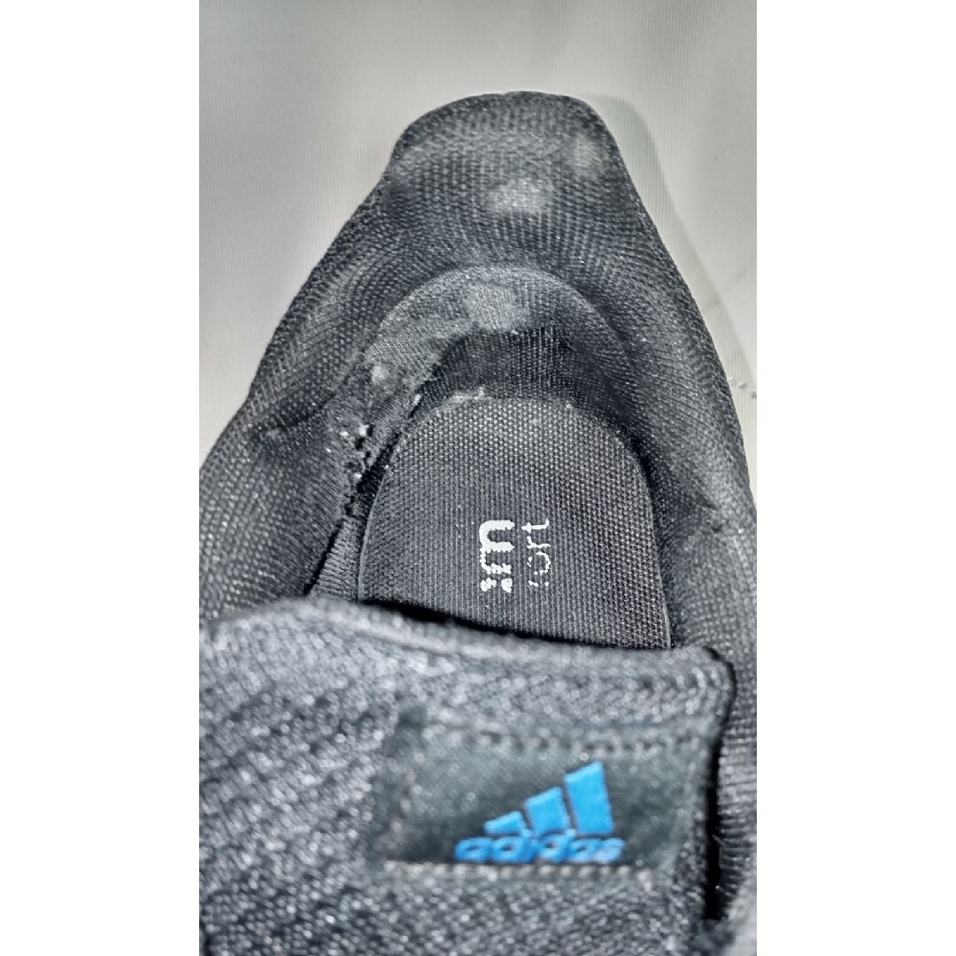 adidas(アディダス)のアディダス　メンズ　スニーカー　27.5cm  黒　ブルーライン メンズの靴/シューズ(スニーカー)の商品写真