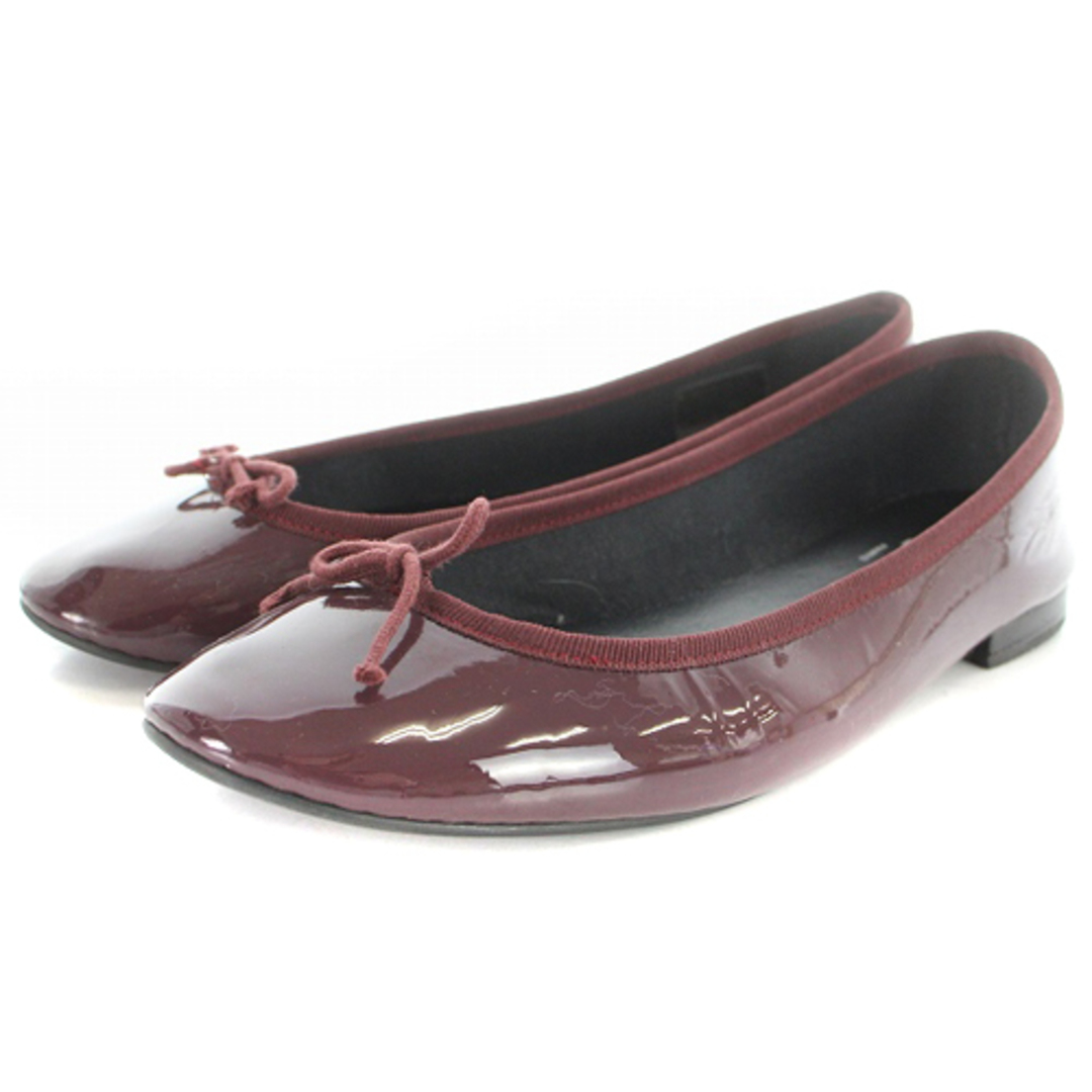 【新品未使用】Repetto(レペット) エナメル  バレエシューズ 38