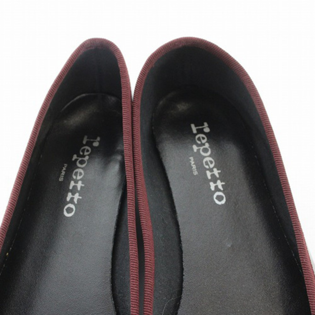 repetto - レペット パンプス リボン エナメル バレエシューズ 38 24cm 