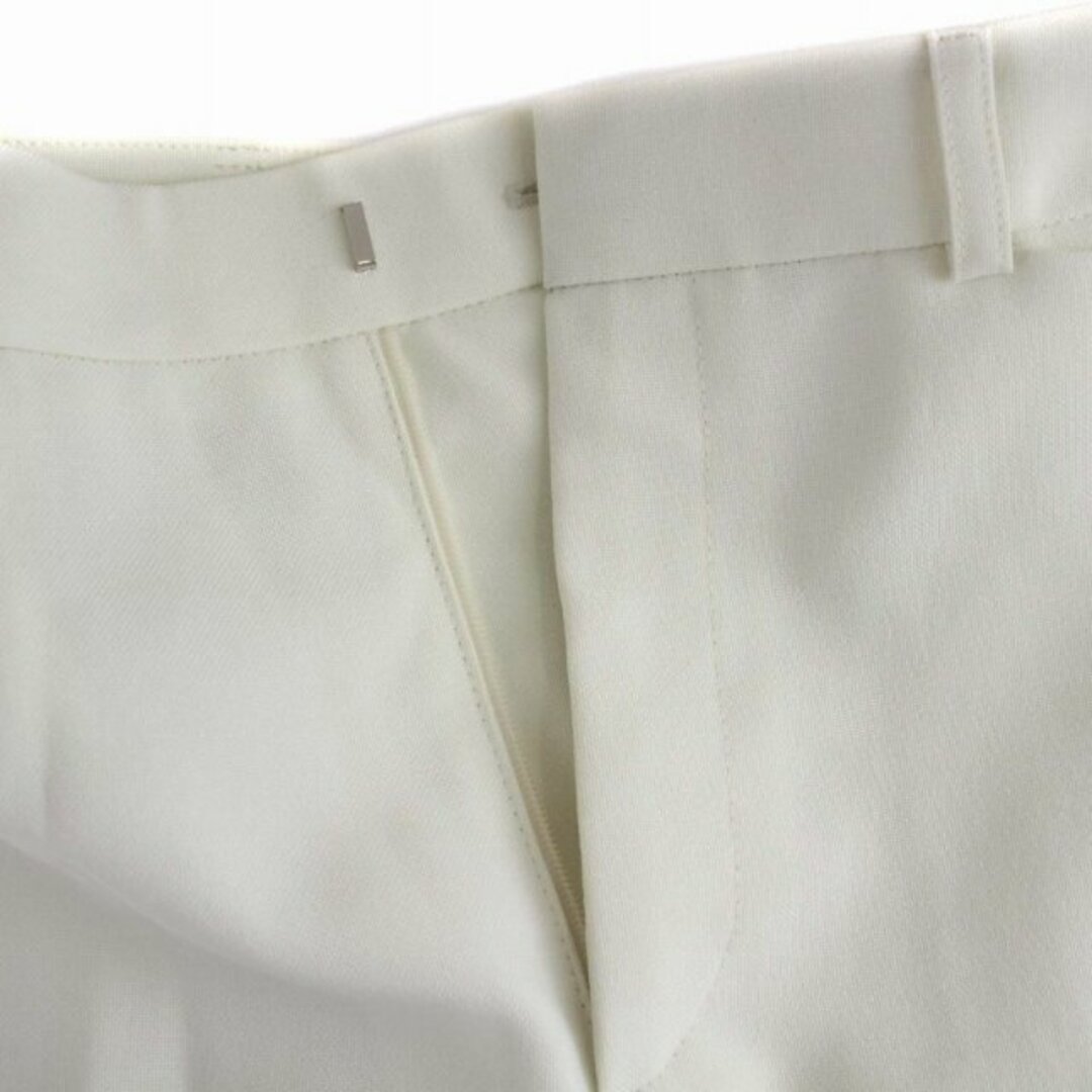 ベイジ BEIGE 22SS クロップドパンツ ジップフライ 32 XS 白 レディースのパンツ(その他)の商品写真