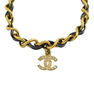 シャネル ネックレス(レザー)の通販 70点 | CHANELのレディースを