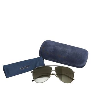グッチ シルバー サングラス・メガネ(メンズ)の通販 76点 | Gucciの