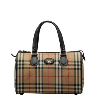 バーバリー(BURBERRY) ボストンバッグ(レディース)（ブラック/黒色系