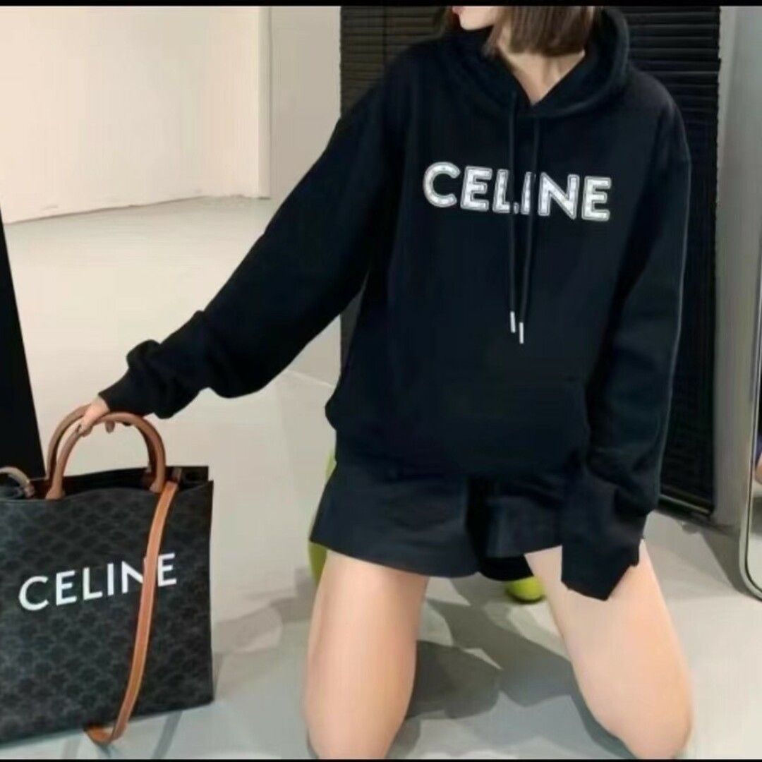 celine - セリーヌ CELINE ロゴパーカー 二色の通販 by したく's shop ...