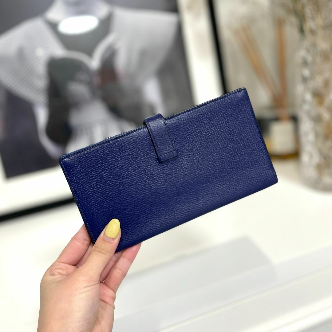 Hermes - 美品 エルメス ベアンスフレ ヴェルソ エプソン 長財布 C刻印