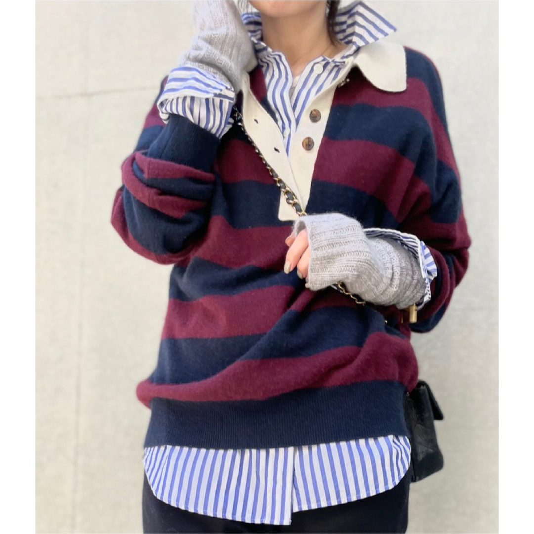 38000円 Knit 【L´Appartement】Cashmer 新品タグ付 rugger www