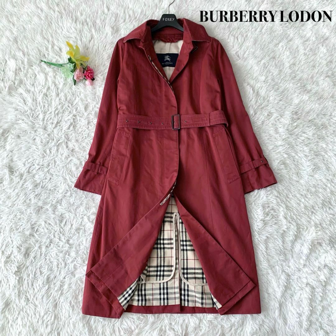 BURBERRY - 【美品】バーバリーロンドン トレンチコート ロング丈 ...