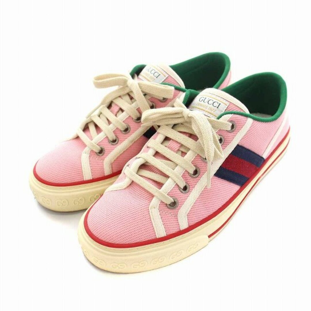 Gucci - グッチ TENNIS1977 スニーカー ローカット シューズ 36 ピンク