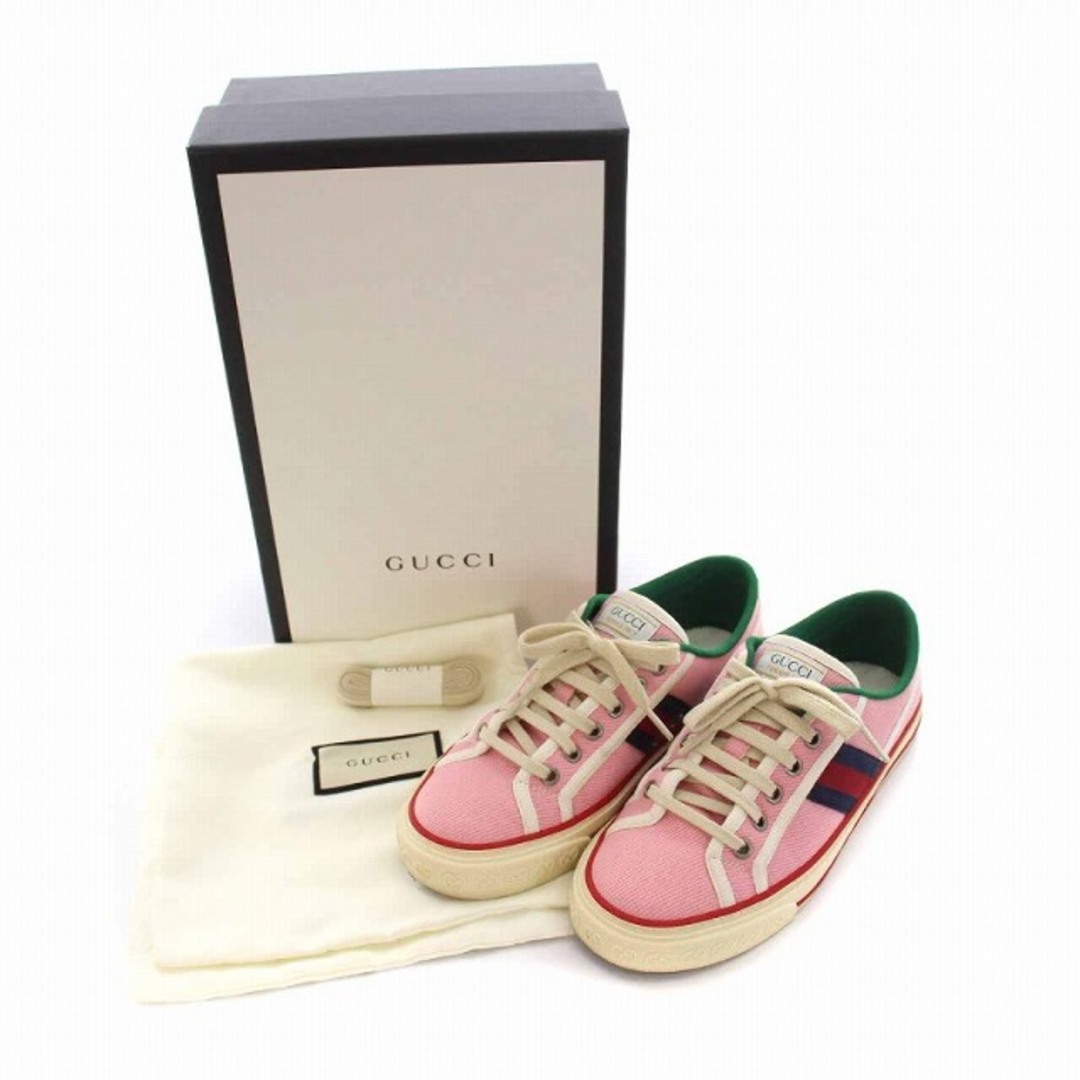 Gucci - グッチ TENNIS1977 スニーカー ローカット シューズ 36 ピンク