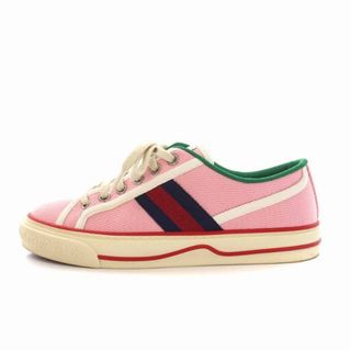 グッチ(Gucci)のグッチ TENNIS1977 スニーカー ローカット シューズ 36 ピンク(スニーカー)