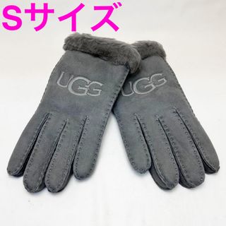 アグ(UGG)の新品 UGG アグ レディース レザー手袋 20931 グレー Sサイズ(手袋)