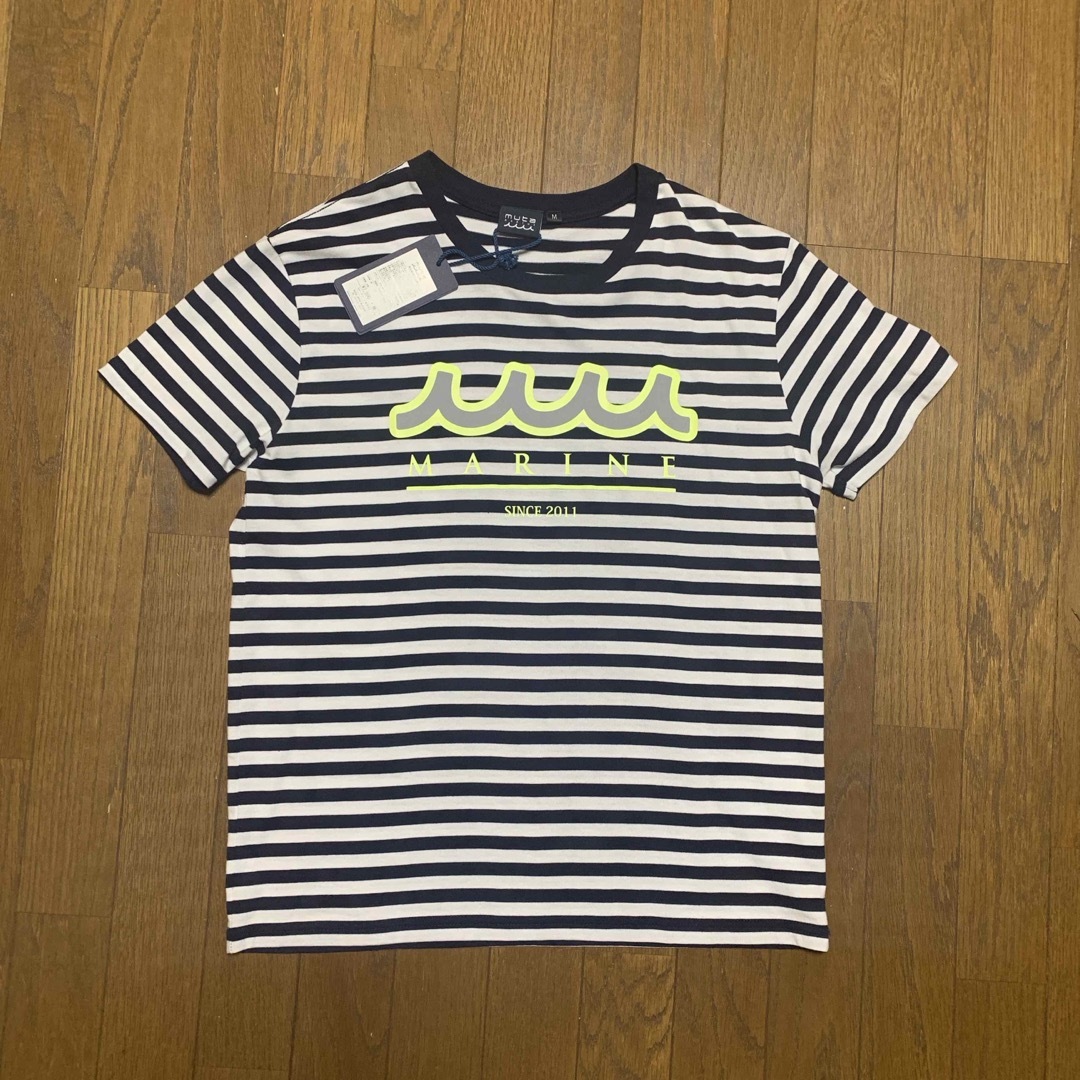 muta(ムータ)の新品 muta MAEINE ボーダーTシャツ ムータ メンズのトップス(Tシャツ/カットソー(半袖/袖なし))の商品写真