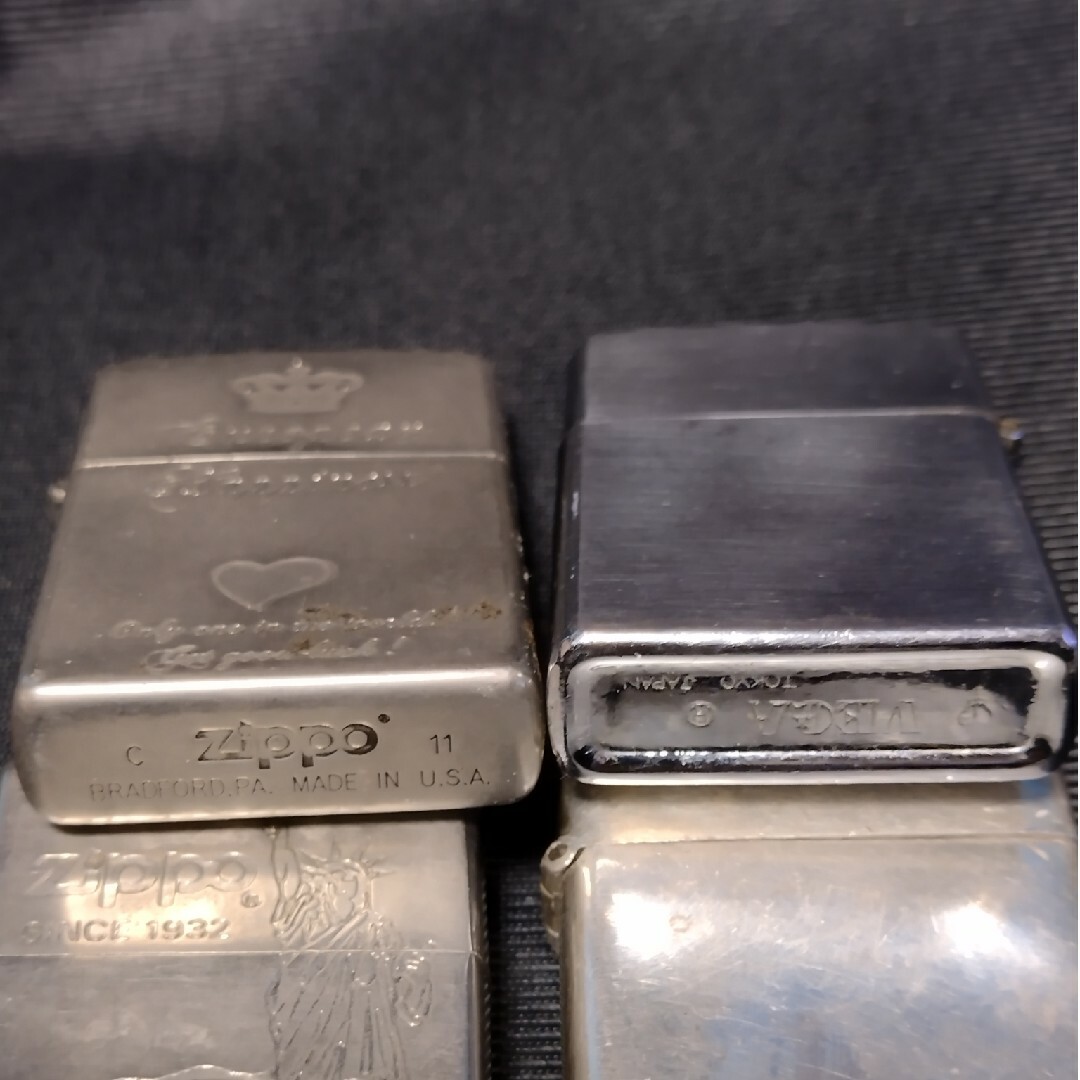 ZIPPO(ジッポー)のhuynhthanhtr専用ヴィンテージ ジッポライター 、925 メンズのファッション小物(タバコグッズ)の商品写真