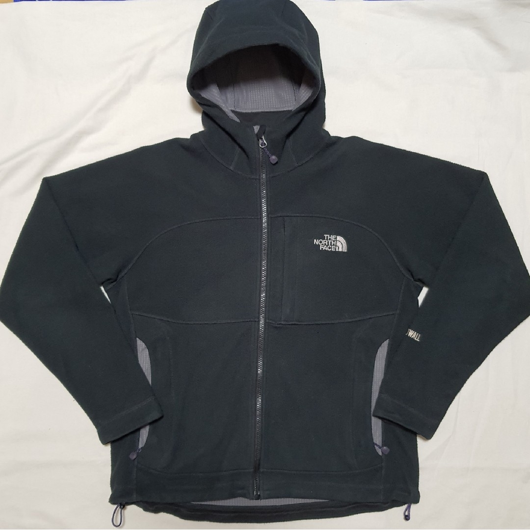 THE NORTH FACE(ザノースフェイス)のノースフェイス ジップパーカー 黒 WINDWALL Mサイズ ジャケット レディースのトップス(パーカー)の商品写真