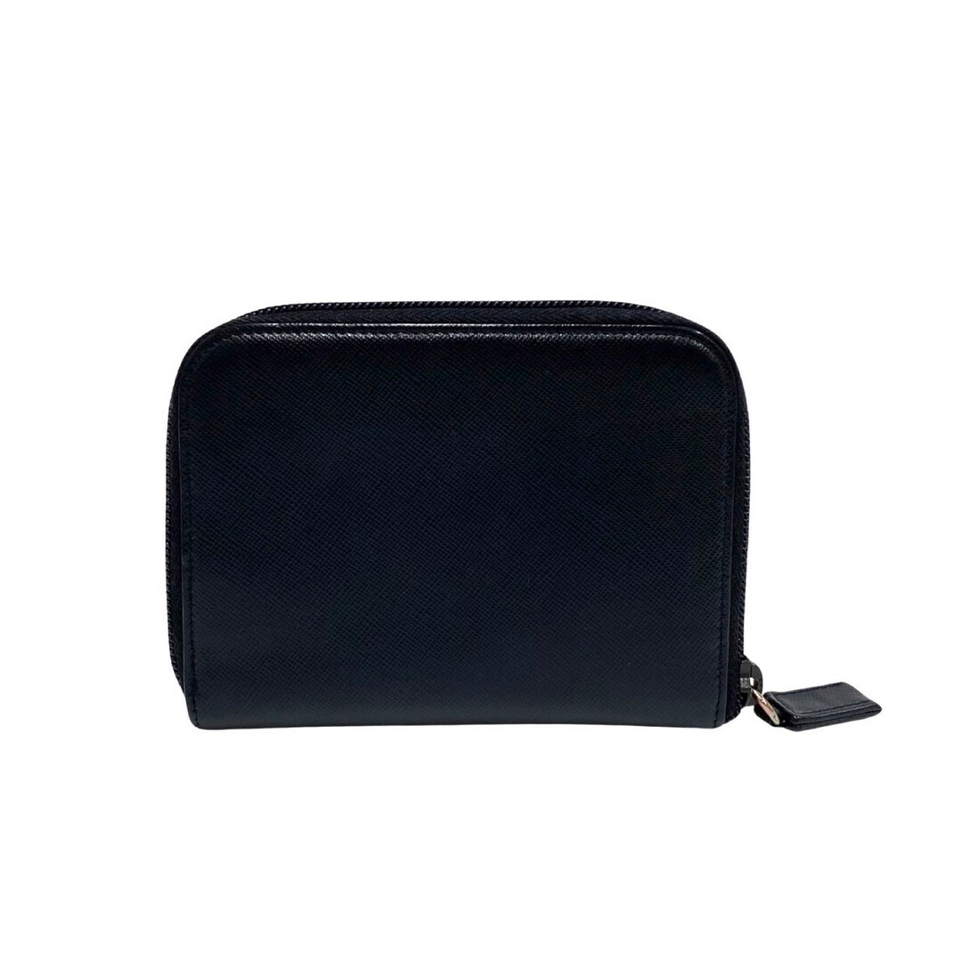 PRADA - 極 美品 箱付き PRADA プラダ 三角 ロゴ 金具 サフィアーノ