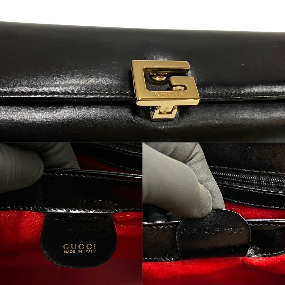 Gucci - 極 美品 袋付 GUCCI グッチ オールドグッチ ヴィンテージ G